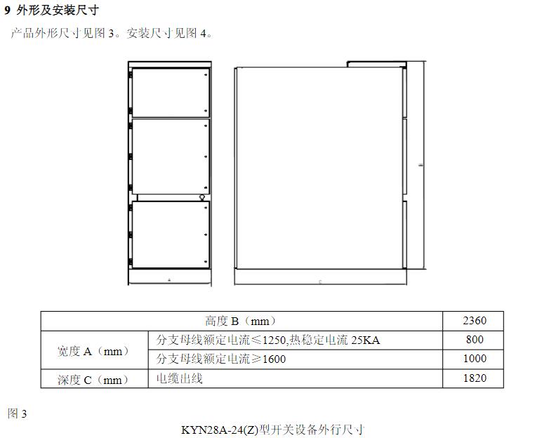 KYN28A-24高壓開關柜　400-128-7988